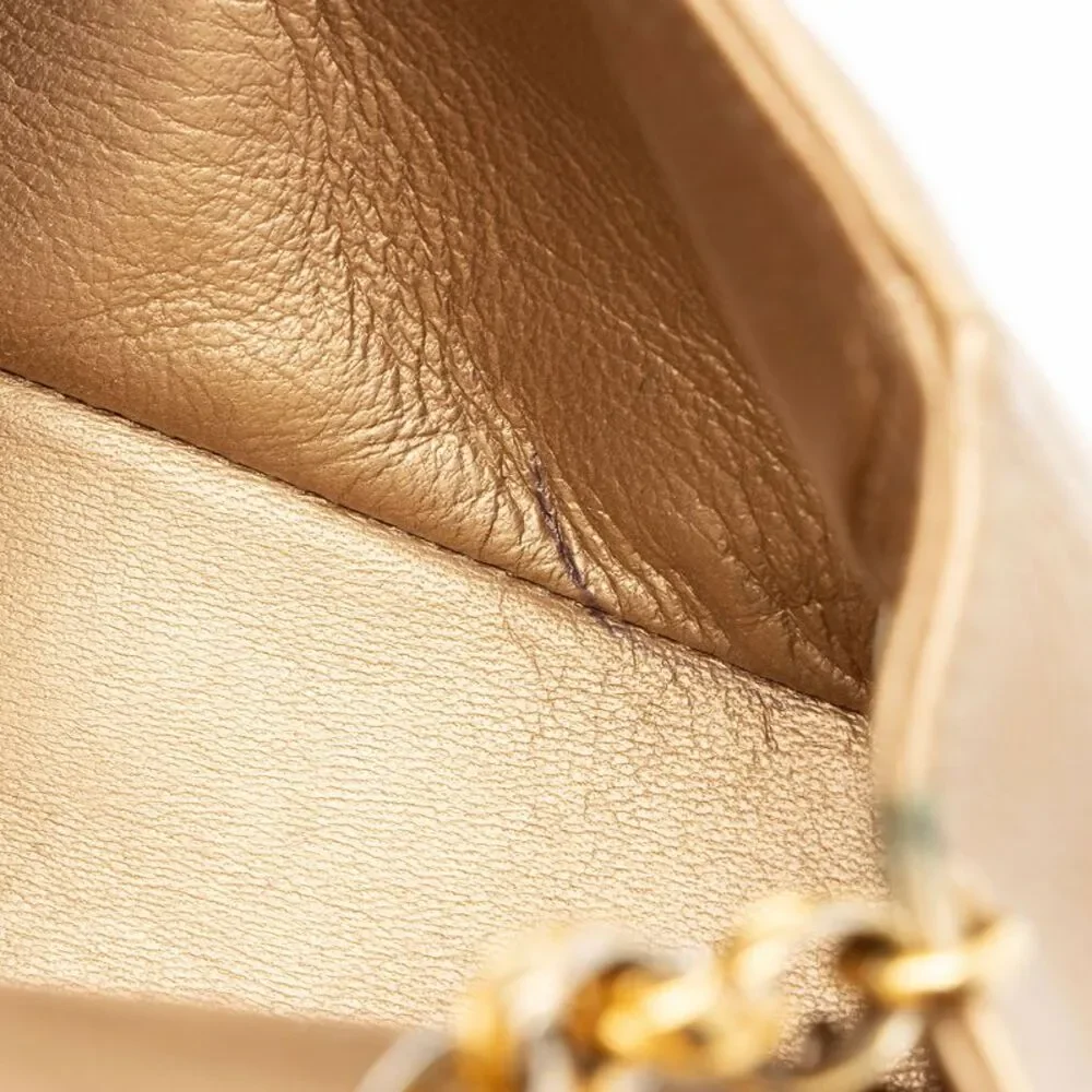 Chanel Vintage Metallic Lambskin Bijoux Mini Flap Bag